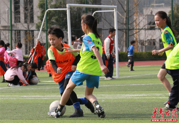 会同城北学校“FUN彩”杯班级足球联赛开赛